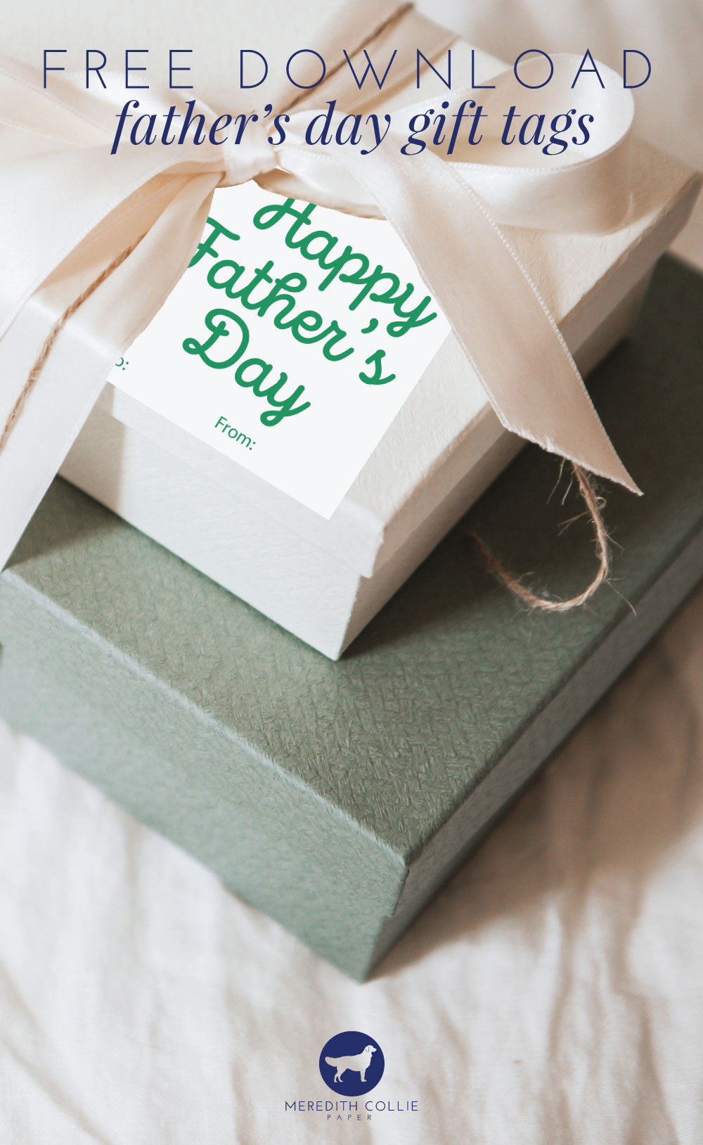 printable father's day gift tags, free download, set of six designs