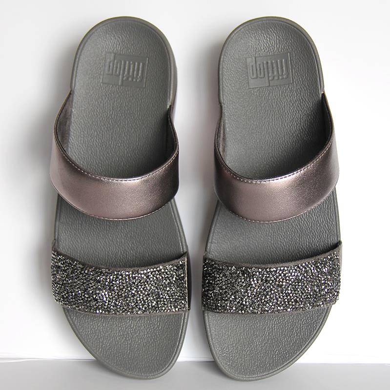 fitflop sparklie crystal slide