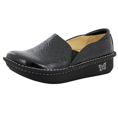 alegria clogs black