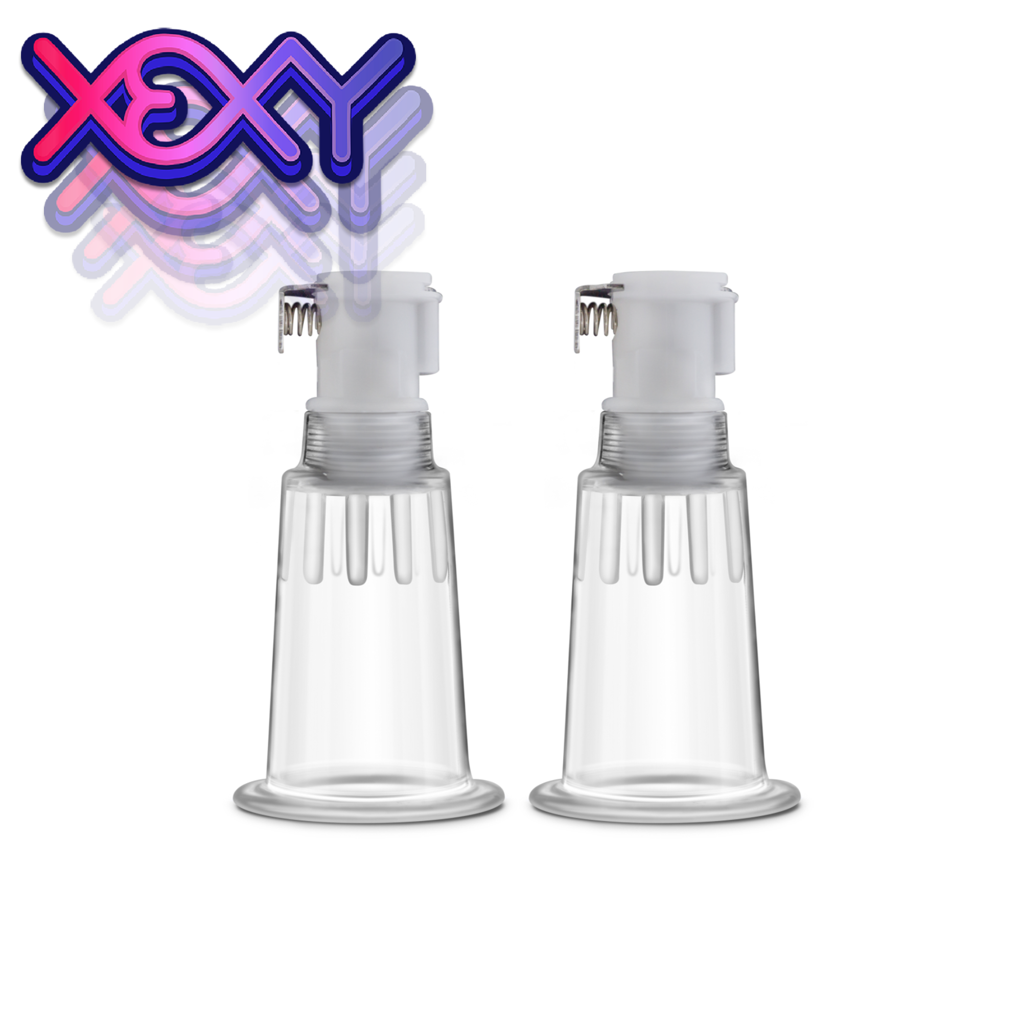 2 Pack Nipple And Clit Pump Cylinders Try Something New Better Orgasms