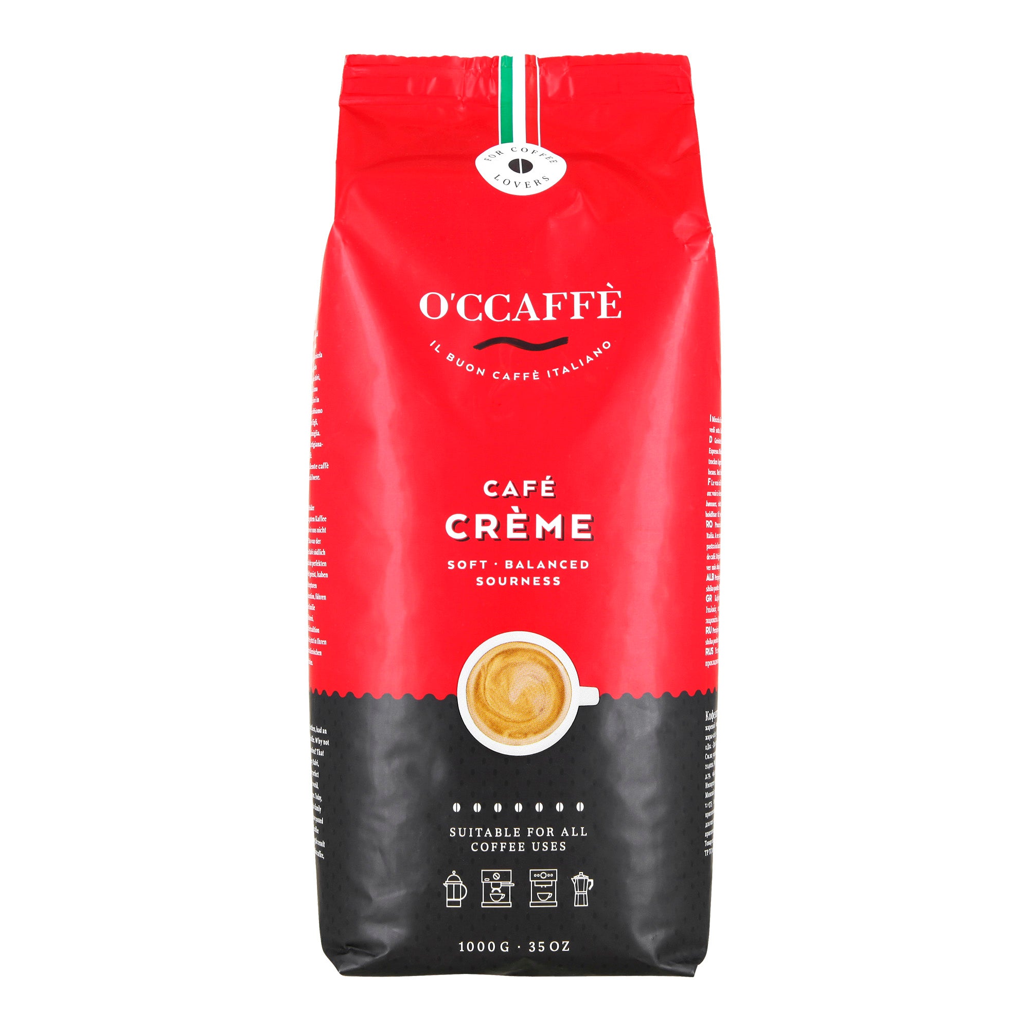 Café en grano CREMOSO Buonissimo Café 1 kg – Buonissimo Café y Excelencias  Italianas