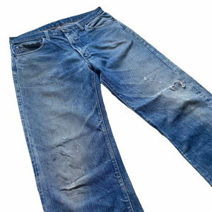 1960s Levis Big E 505 Jeans Size 34x29 Rockhopper Vintage