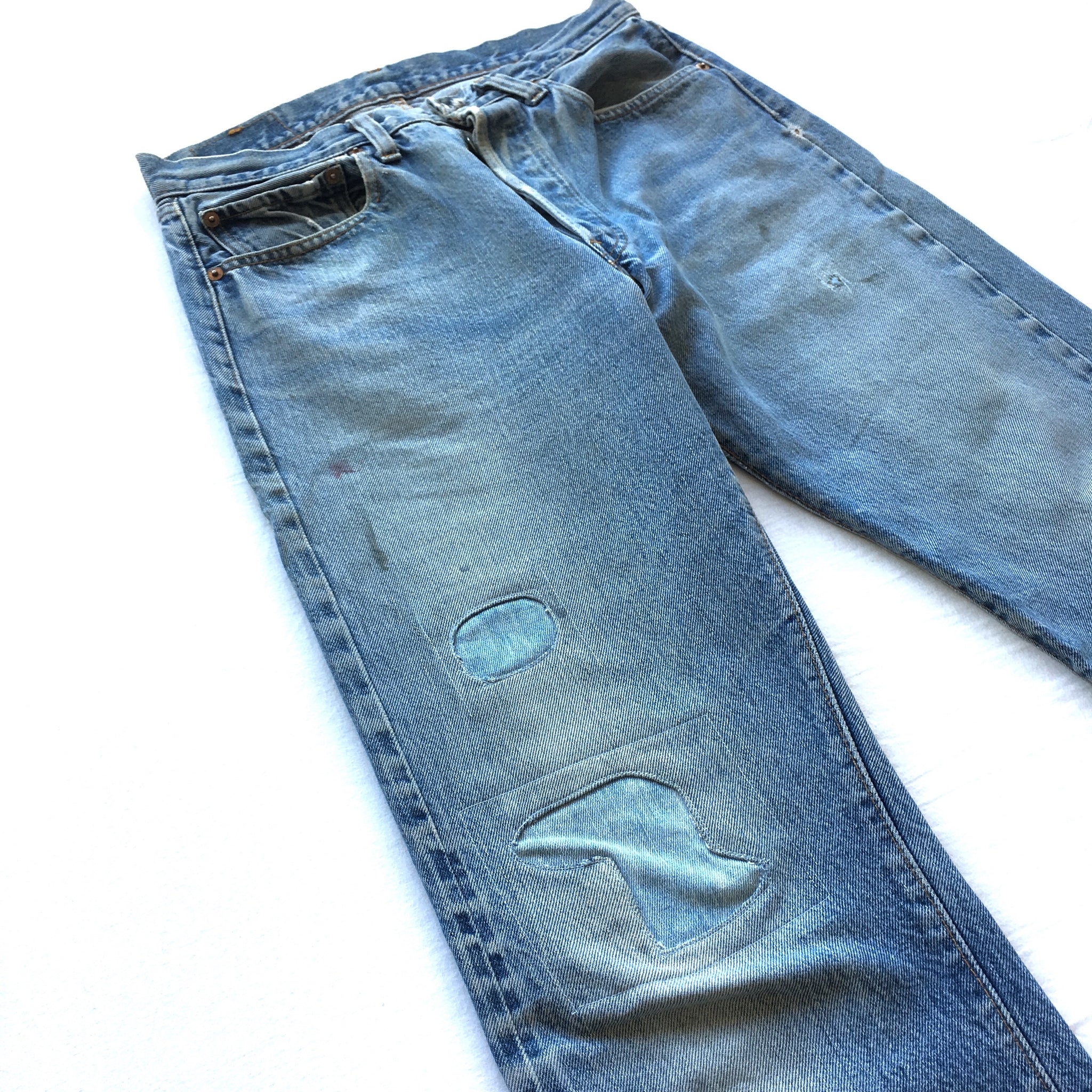 Late 1970s Levis 501 Redline Denim Jeans Size 30x31 – ROCKHOPPER