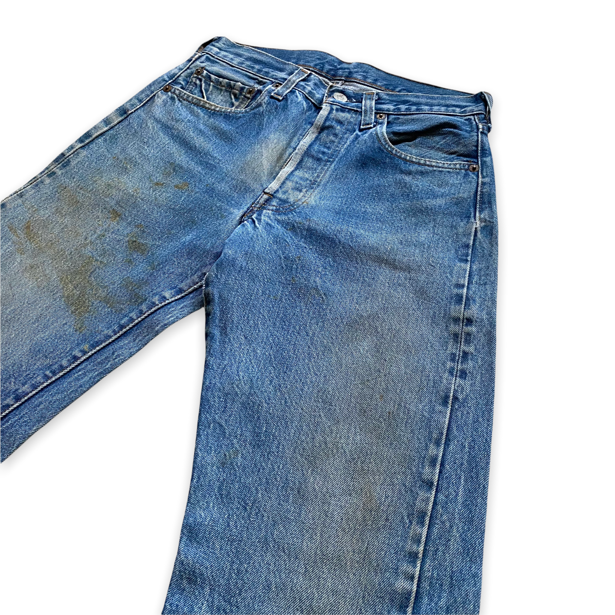 1983 Levis 501 'Black Bar' Redline Denim Jeans Size 27x32 – ROCKHOPPER  VINTAGE