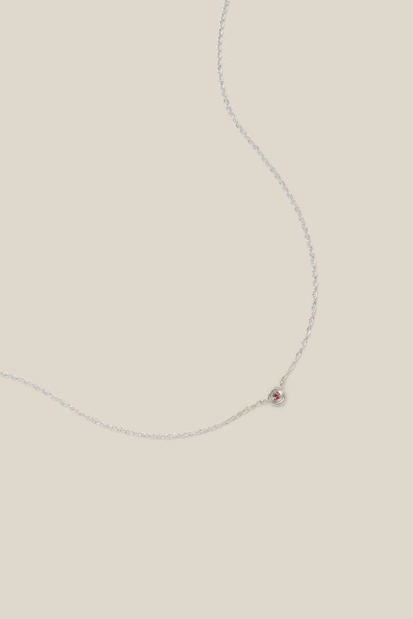 Amethyst silver (necklace) – graey