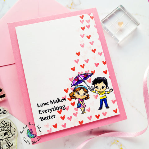 Crafty Meraki Love Story, Love you card, Valentines day card