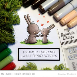 My Favorite Things RAM Bunny Wishes Stamp set - Crafty Meraki