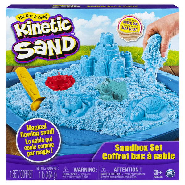 Kinetic Sand con arenero y moldes