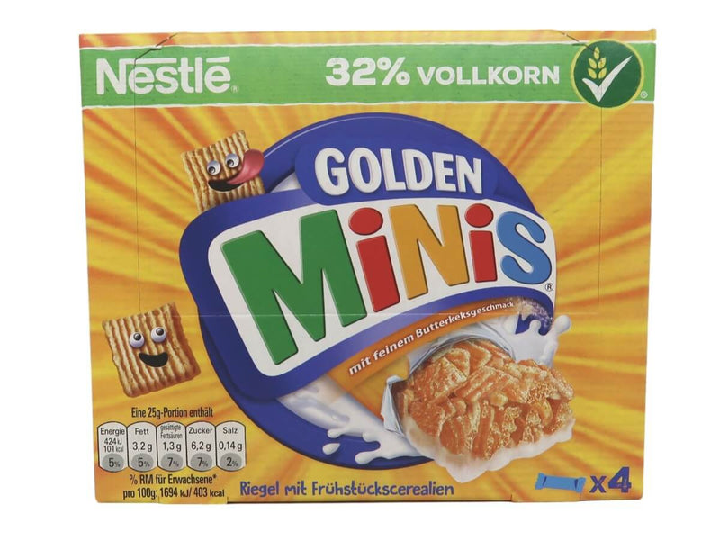 Doliefero In Dortmund Nestle Golden Minis Cerealien Riegel 4 Stuck A 25 G 1 X 100 G Schachtel