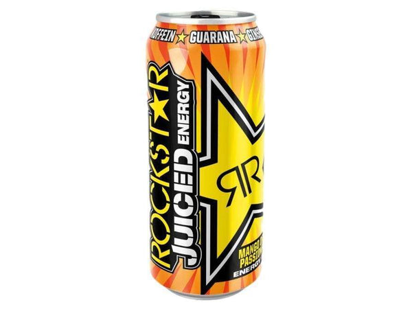 Rockstar Energy Drink Juiced Mango Orange 0 5 L Dose