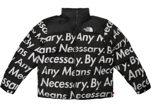 SUPREME x TNF BY ANY MEANS NECESSARY 