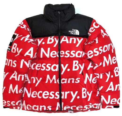 SUPREME x TNF BY ANY MEANS NECESSARY 