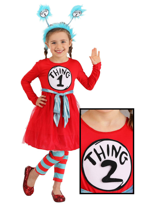 Dr. Seuss Thing 1 & 2 Toddler Costume – Kids Halloween Costumes