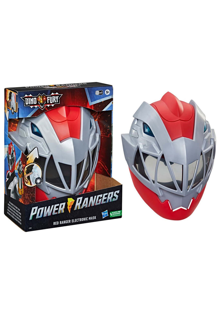 Power Rangers Dino Fury Red Ranger Battle Mask from Hasbro – Kids ...