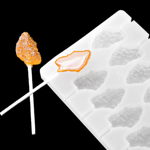 Lollipop Edible Mold, CANNABIS BUD, 25 mL