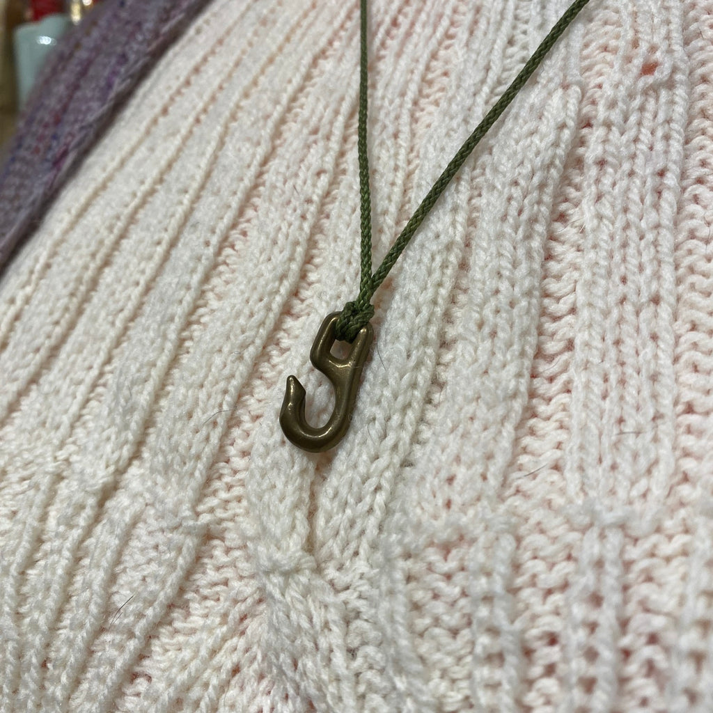 Sister Clasp Necklace, Shibuichi, Hand Braided – Cat-Bates