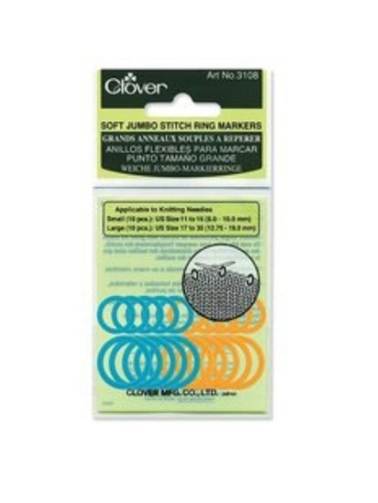 Clover Stitch Markers & Darning Needle Sets