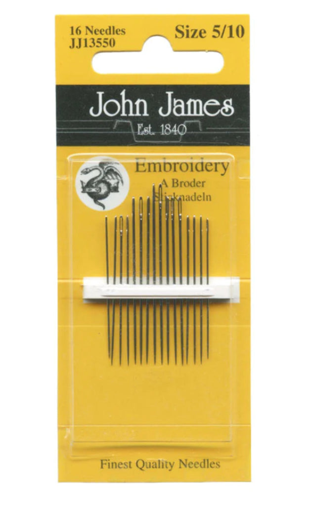 John James Leather Needles JJ18037 Size 3/7 – Brooklyn General Store