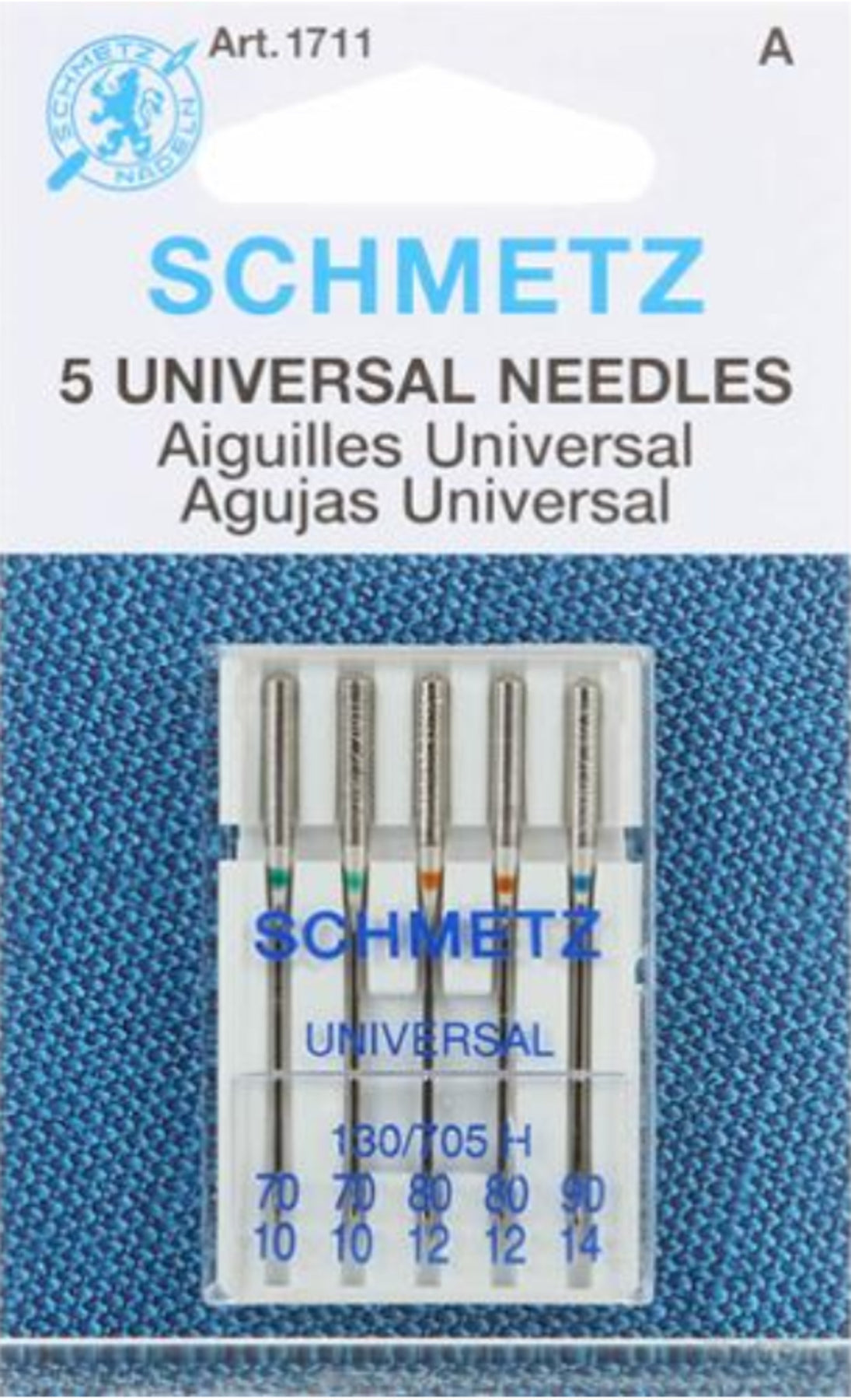 Schmetz Universal 70/10 Sewing Machine Needles- 10 Pack