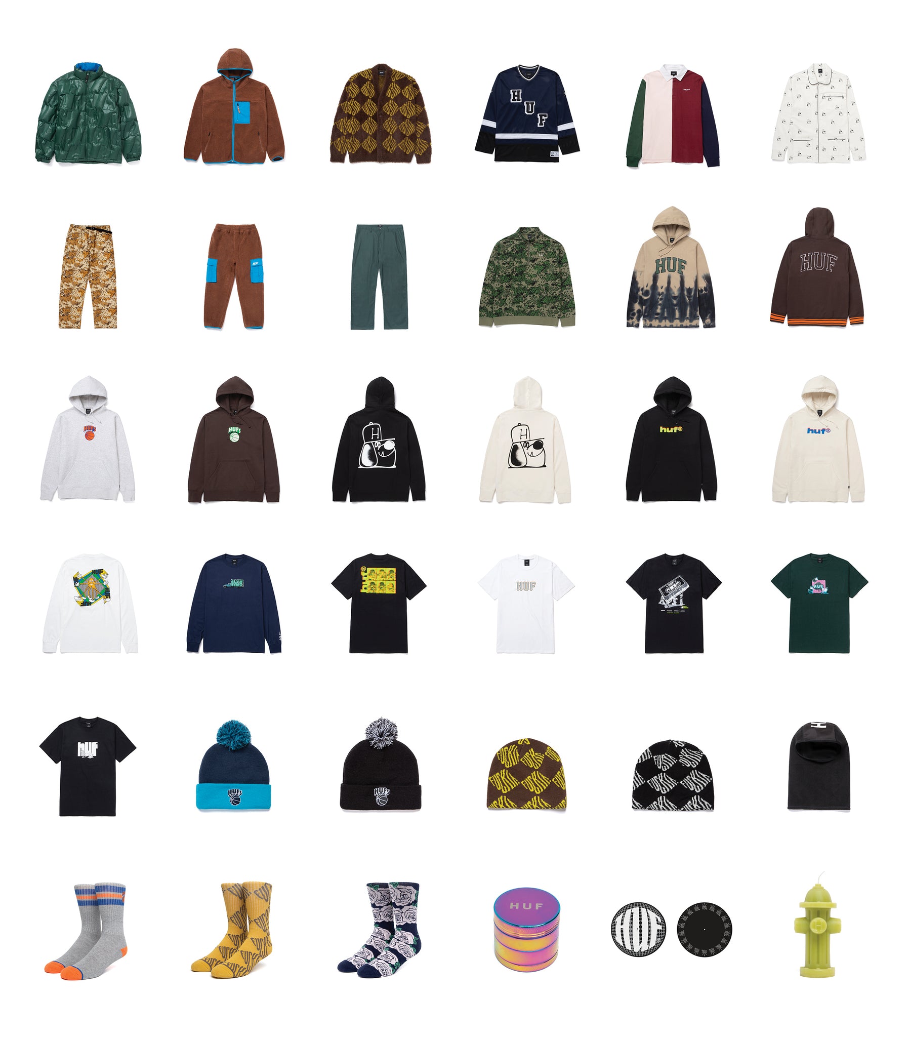 HOLIDAY 21 COLLECTION PREVIEW – HUF Worldwide