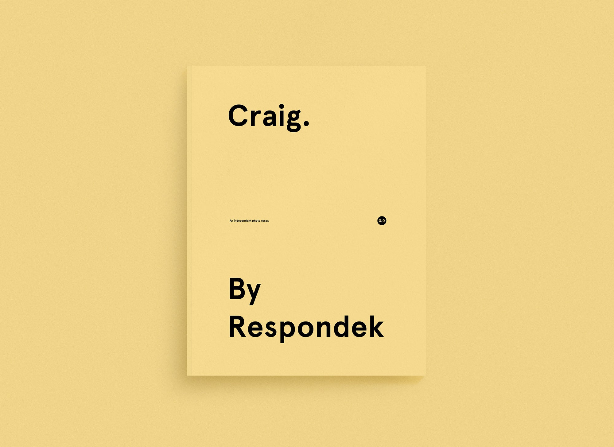 Craig. By Respondek