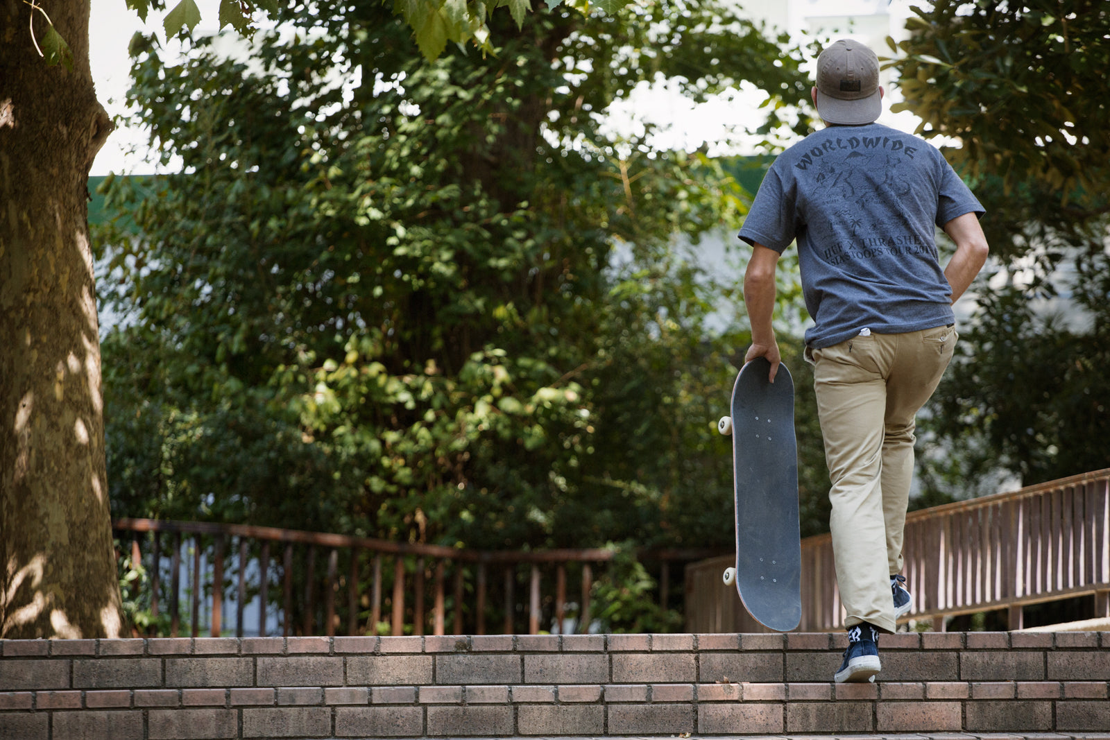 JOSH MATTHEWS // HUF X THRASHER SOUVENIR TEE