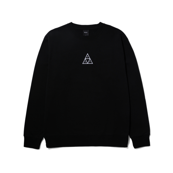 Zine Basics Black Crewneck Sweatshirt