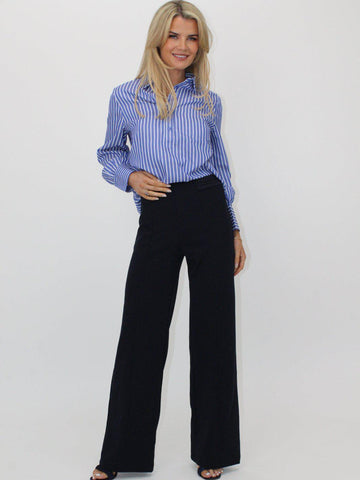 Kate & Pippa Lulu High Waist Trousers In Black – Nicola Ross