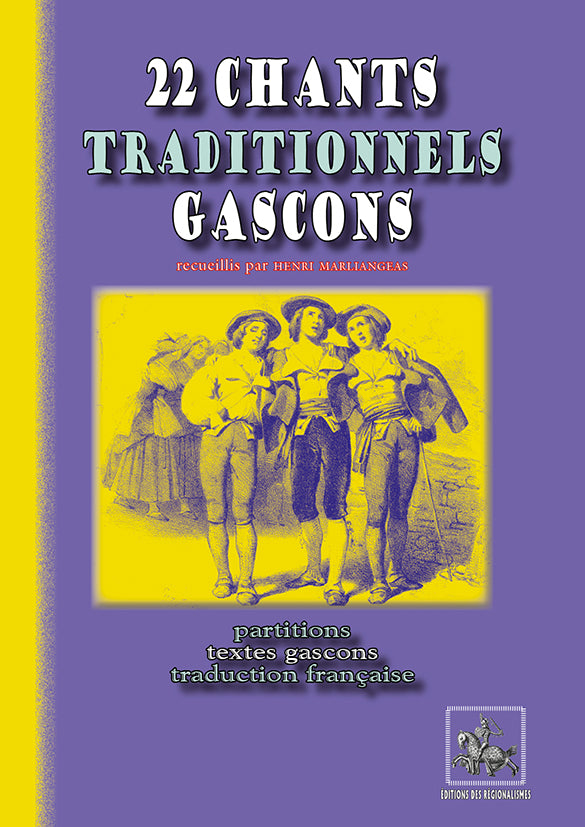 Couverture de 22 chants traditionnels gascons