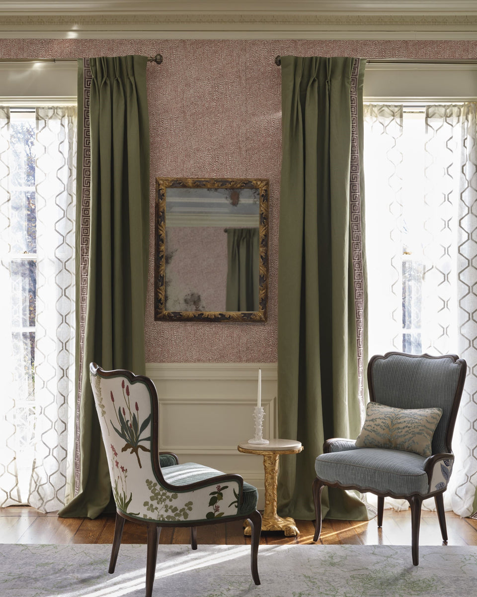 Layered window treatments