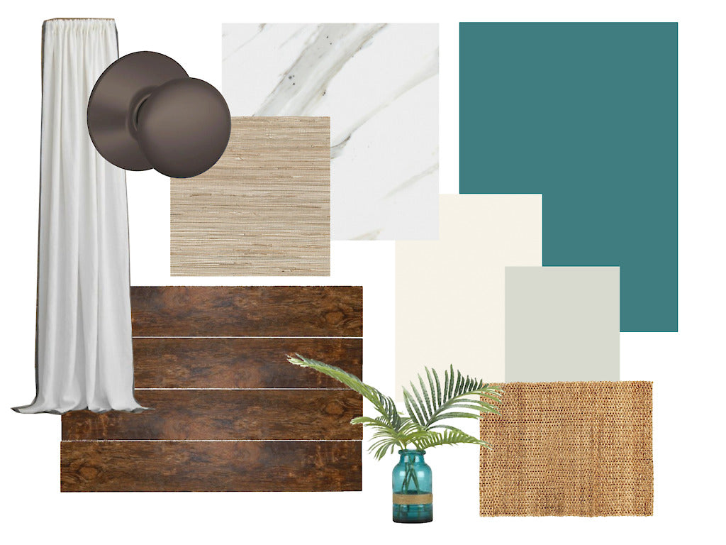 Changing the finishes of your room can make a huge impact on the mood of your space.  Let us help with paint, flooring, countertops, hardware, fabrics and other textures and materials to update the mood of your room.
