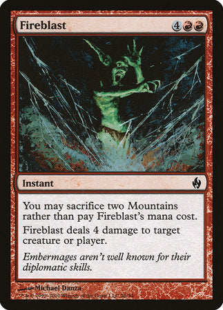 Fireblast [Premium Deck Series: Fire and Lightning] – MTG Oasis Chile