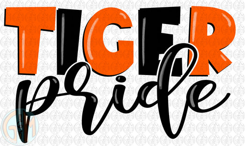 Tiger Mascot PNG Tiger Sublimation Design DOWNLOAD Tiger 