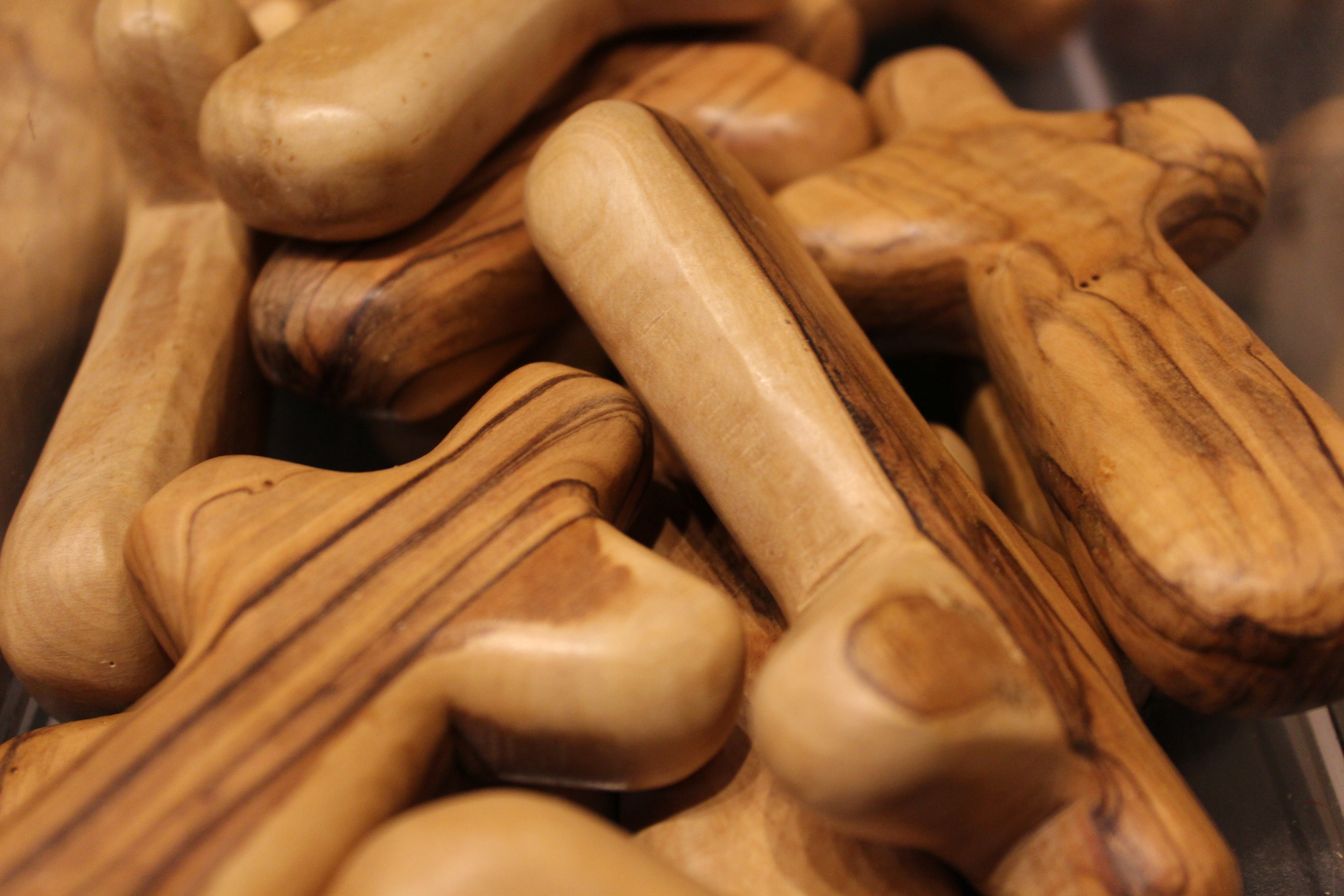 Olive Wood Cord Rosary