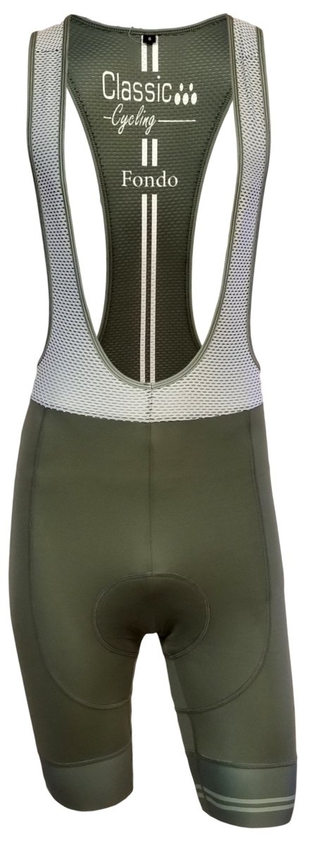 olive cycling bibs