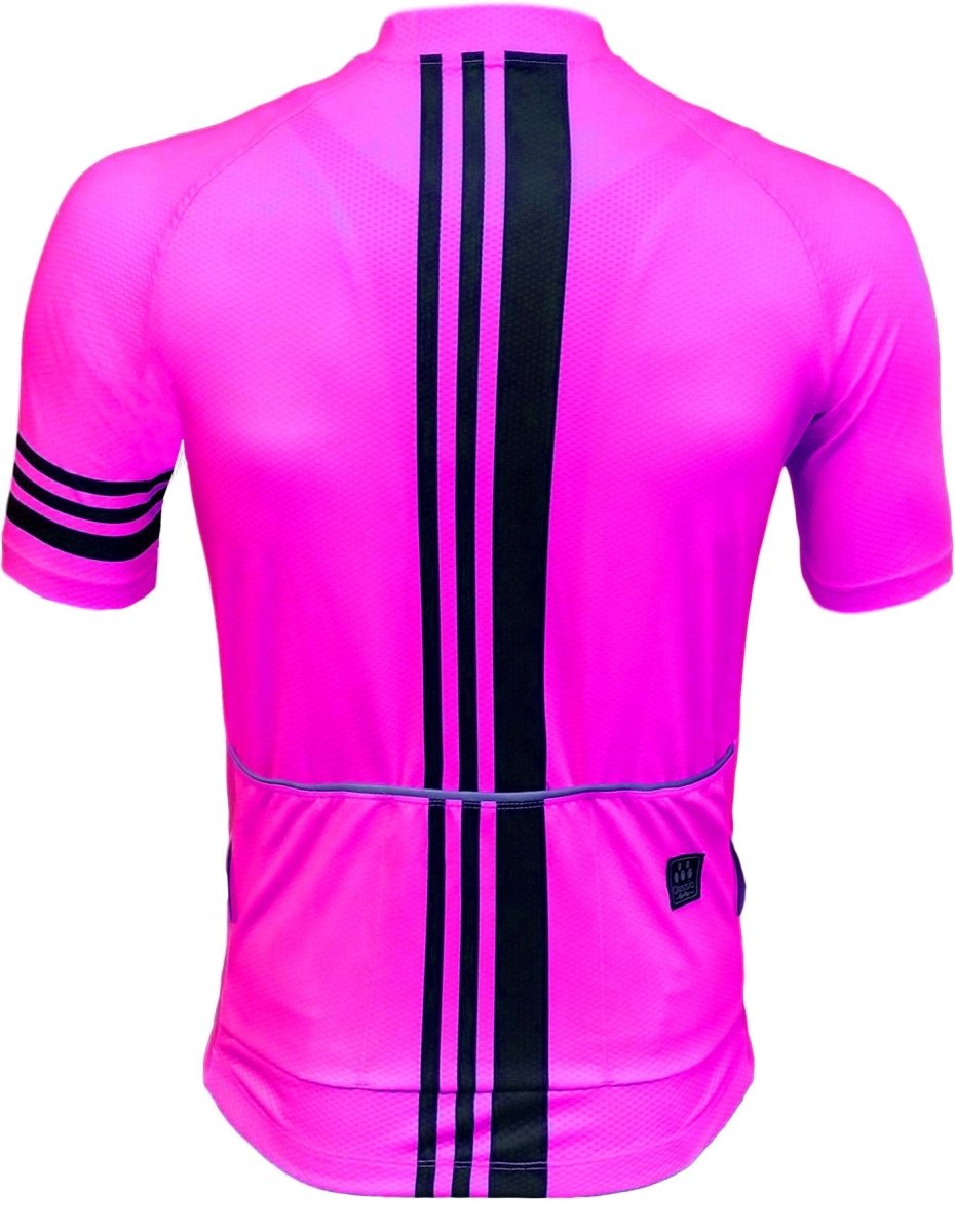 mens pink cycling jersey