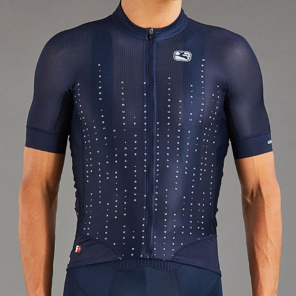 navy blue cycling jersey