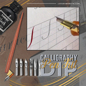 Calligraphy Dip Pen Kit - molnyonon