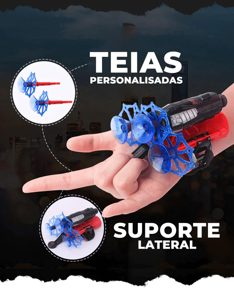 Kit lança Teia Homem Aranha