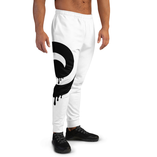 Black Drip White Men's Joggers* – Choices Clothing Brand