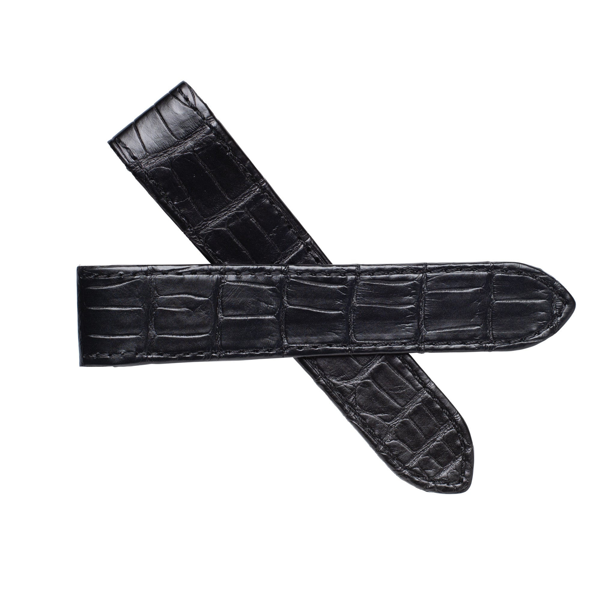 cartier santos 100 xl black leather strap