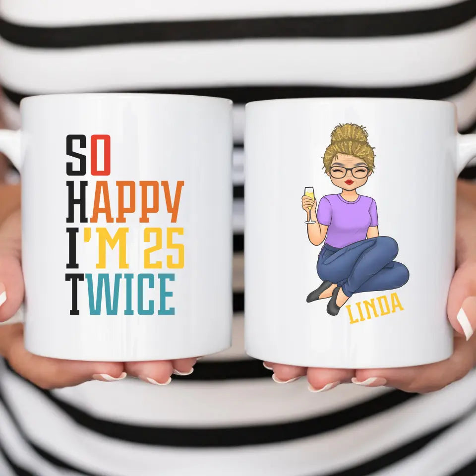 S.H.I.T. 50 Mug - Personalized 50th Birthday Mug | 50th Birthday Gift