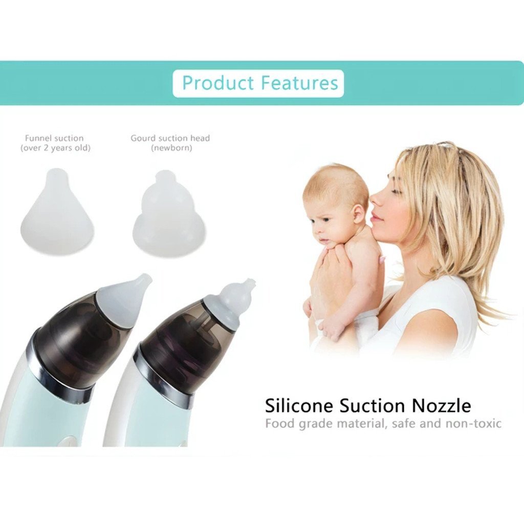 battery operated nose suction for babies