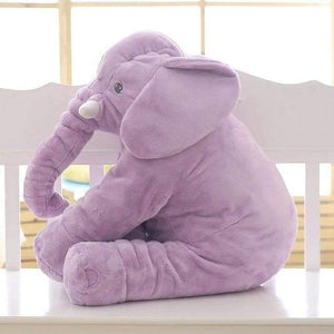 cuddly elephant baby sleep pillow