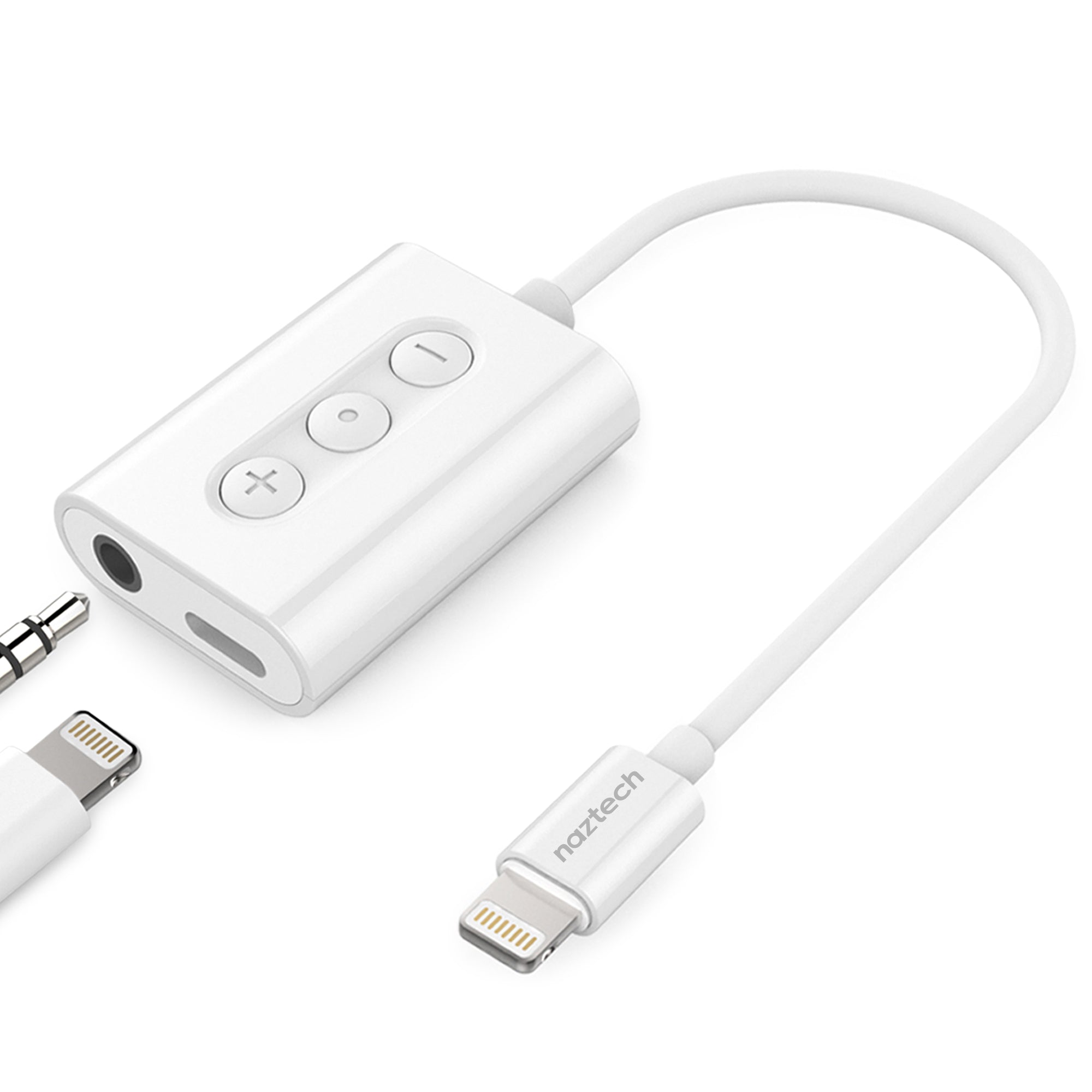 Koppeling Archeologisch precedent iPhone Charger and Headphone Adapter | Naztech – Naztech.com