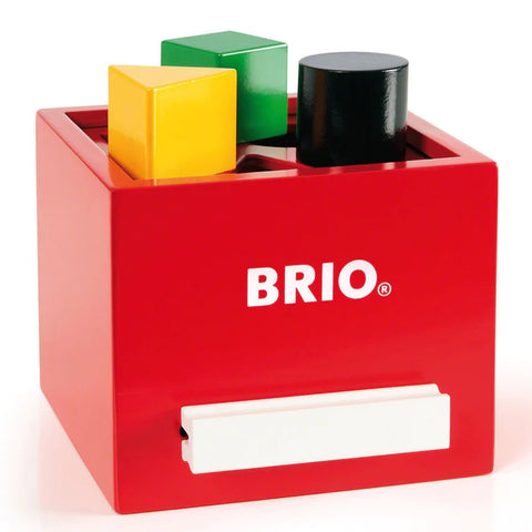 BRIO: drewniany sorter kształtów Retro Sorting Box