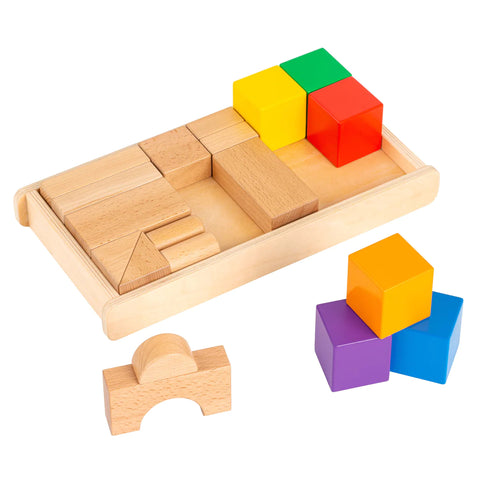 Educo: baby blocks Build The Blocks Montessori