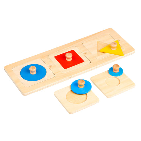 Educo: formează puzzle -ul formei Montessori