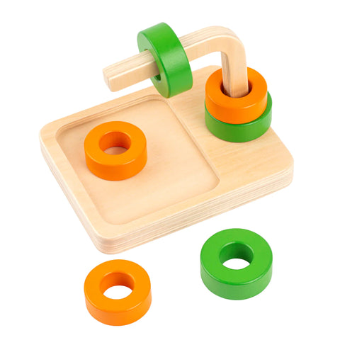 Educo: materiał Slide the Ring Montessori