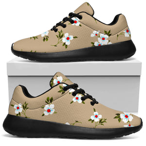Cute Floral Flower Print Running Shoes